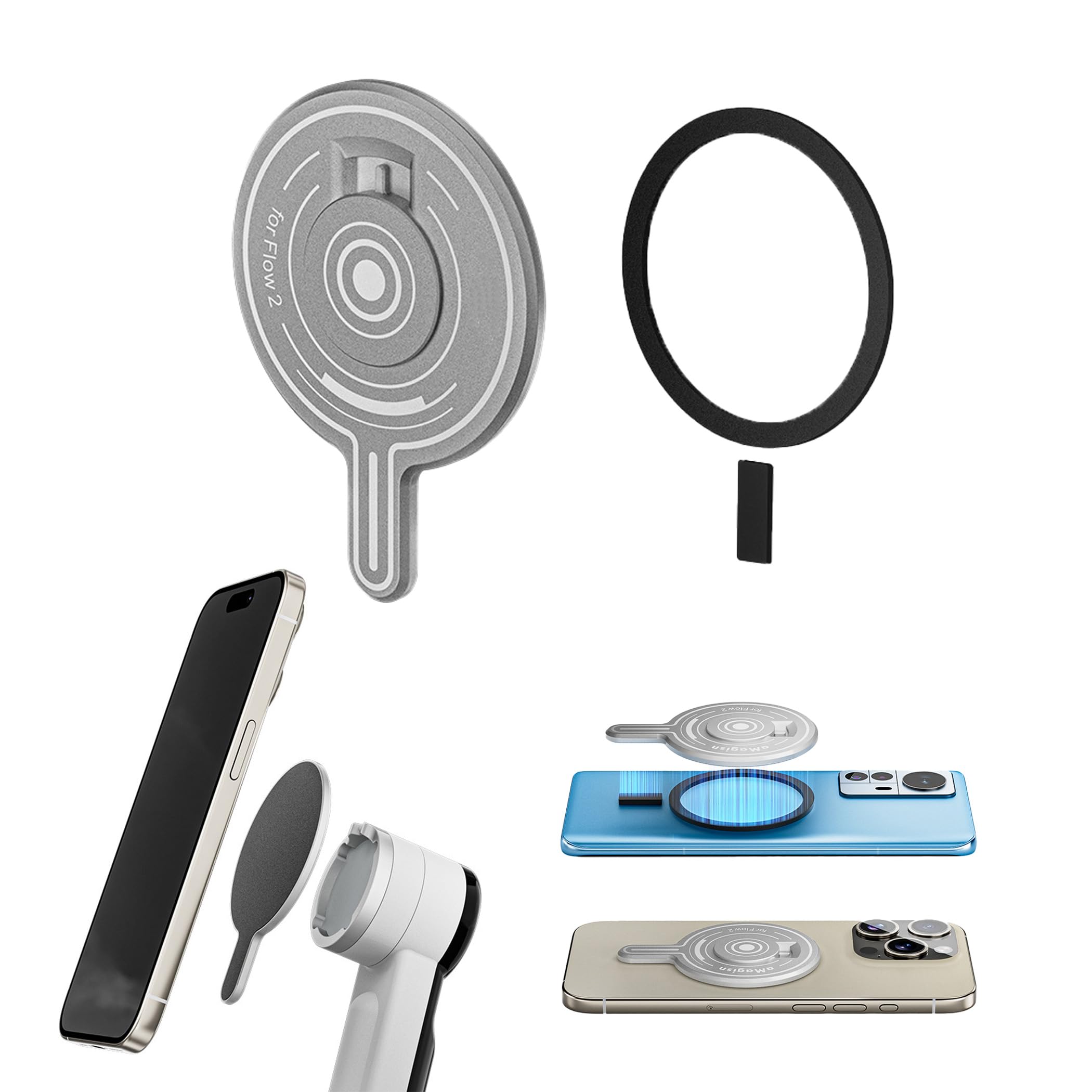 Amazon.co.jp: Insta360 Flow 2 Pro 用マグネットマウント アルミ合金