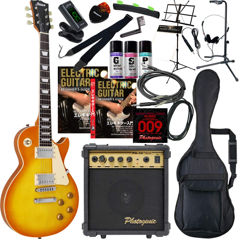 Amazon | Maison メイソン エレキギター レスポールタイプ サクラ楽器