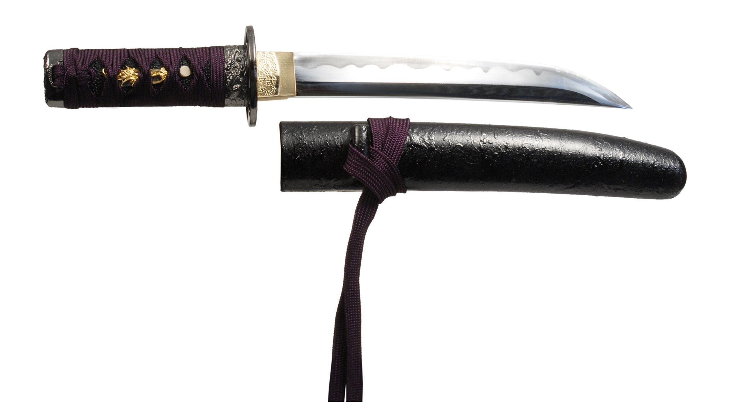 Amazon.co.jp: 模造刀剣 NEU-101PP 懐刀 ~紫糸拵~ 短刀 : ホーム＆キッチン