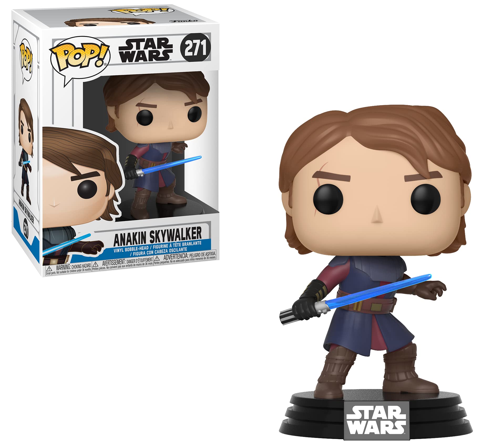 Amazon.com: POP Star Wars: Clone Wars - Anakin Skywalker Funko