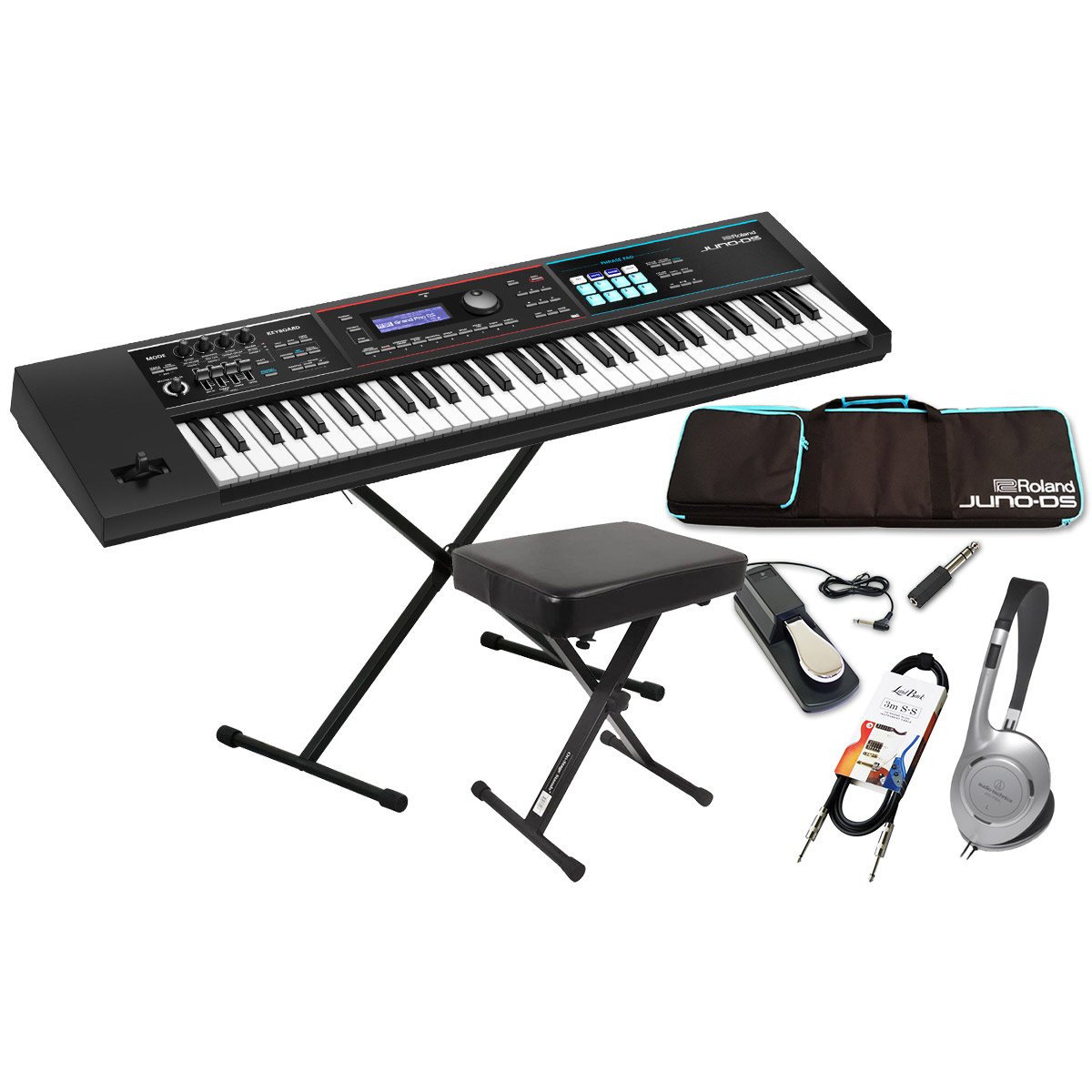 Amazon | Roland JUNO-DS61 (ブラック) バンド用キーボードならこれ