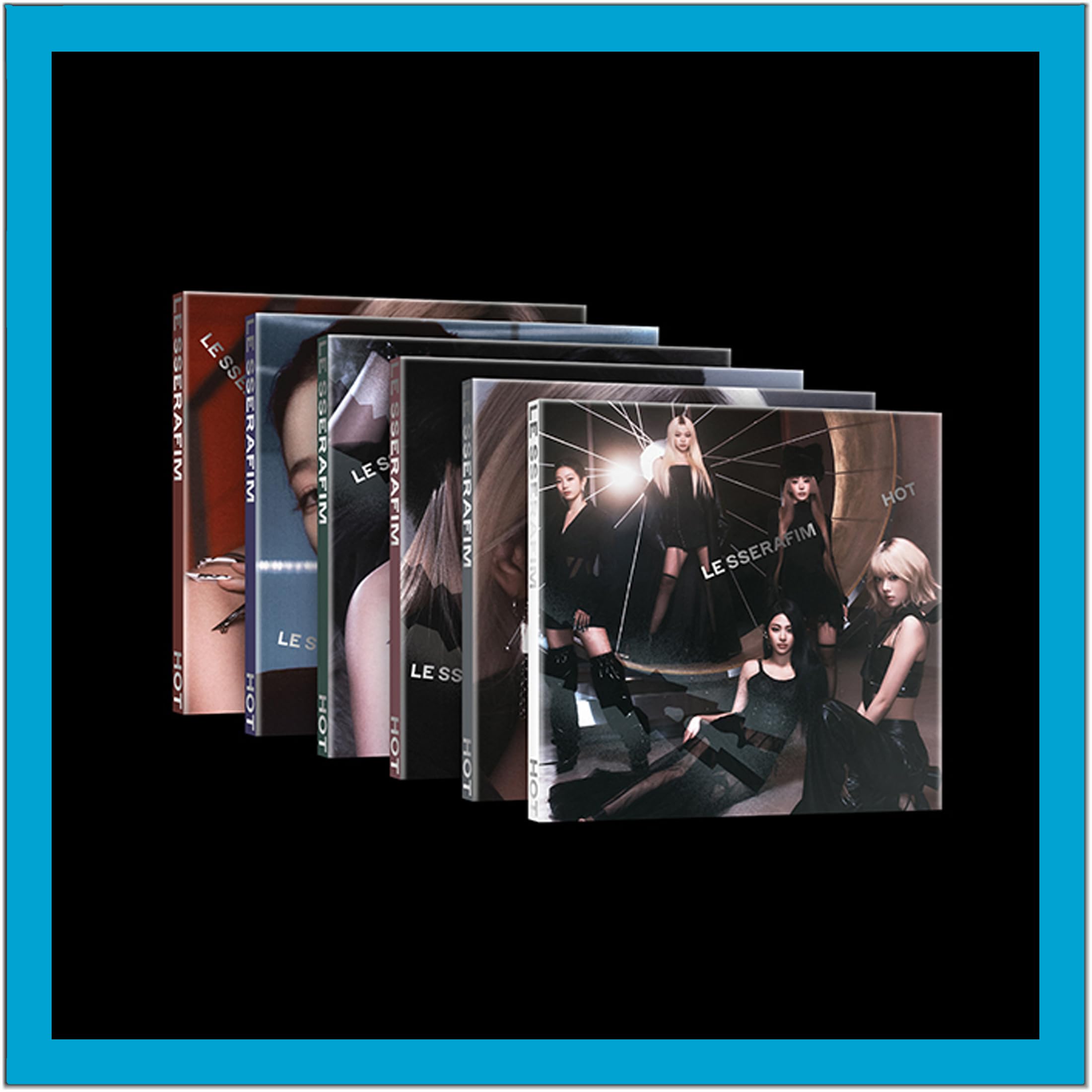 Amazon.com: LE SSERAFIM HOT 5th Mini Album (Compact Ver. - SAKURA