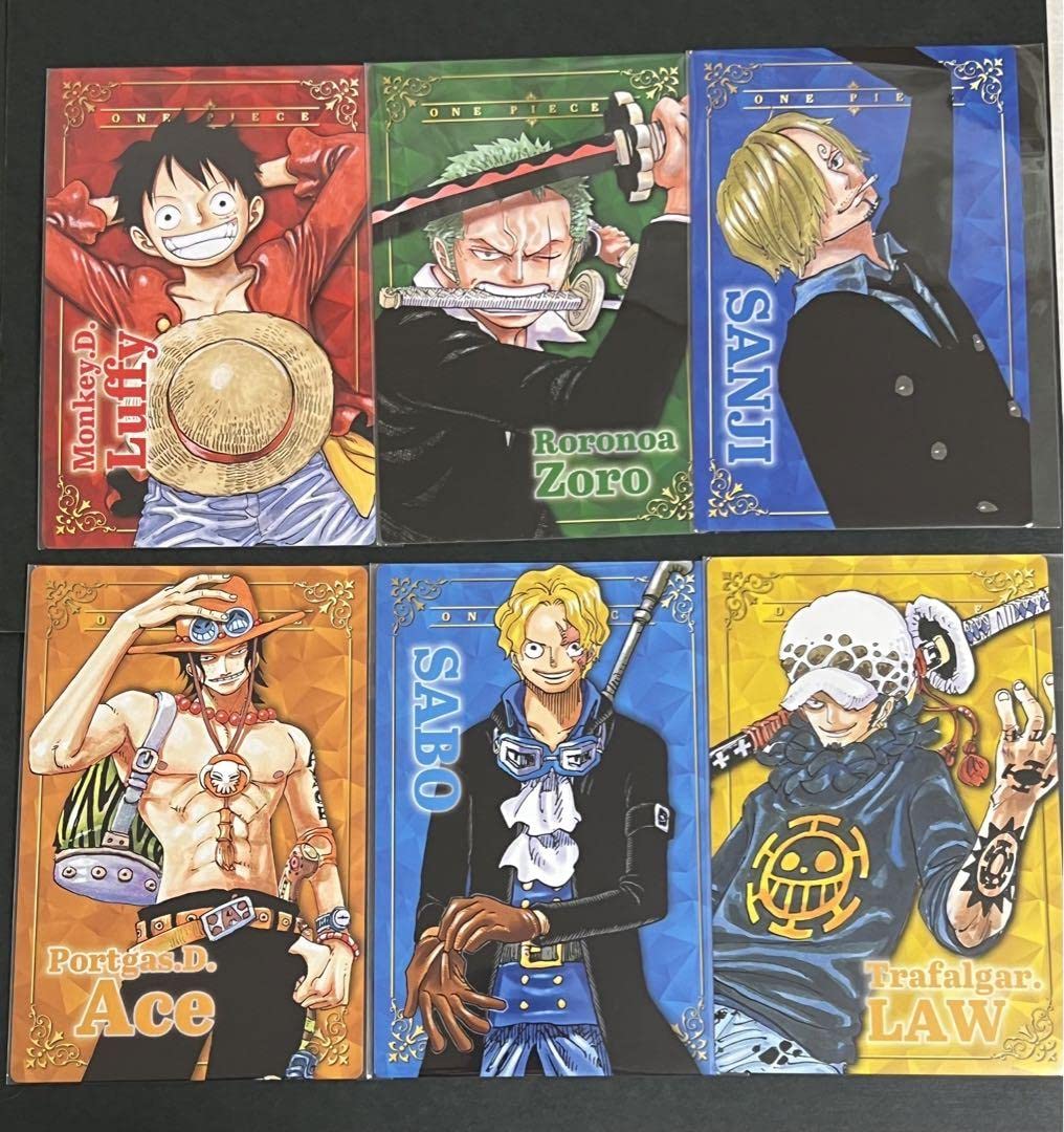 Amazon.co.jp: ワンピース ポートレートカード ルフィ ゾロ サンジ