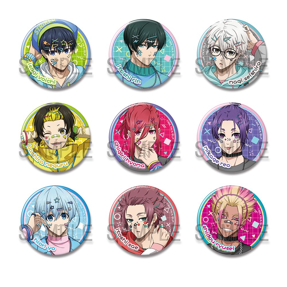 Amazon.co.jp: ブルーロック 缶バッジ トレーディングBOX 描き下ろし