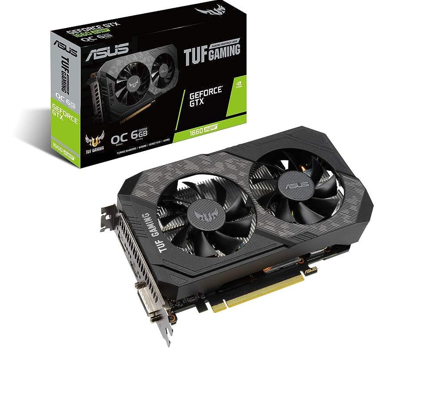 Amazon.com: ASUS TUF Gaming GeForce GTX 1660 Super Overclocked 6GB