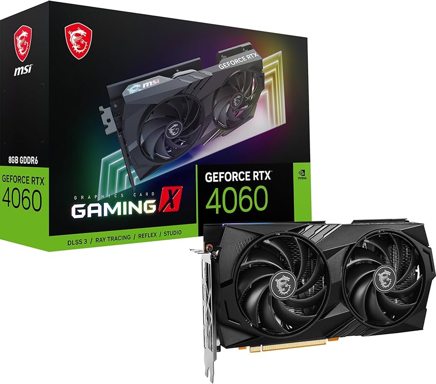 Amazon.com: MSI GeForce RTX 4060 Gaming X 8G Graphics Card - RTX
