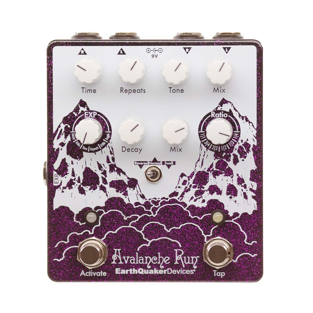Amazon | EarthQuaker Devices Avalanche Run V2 ステレオディレイ