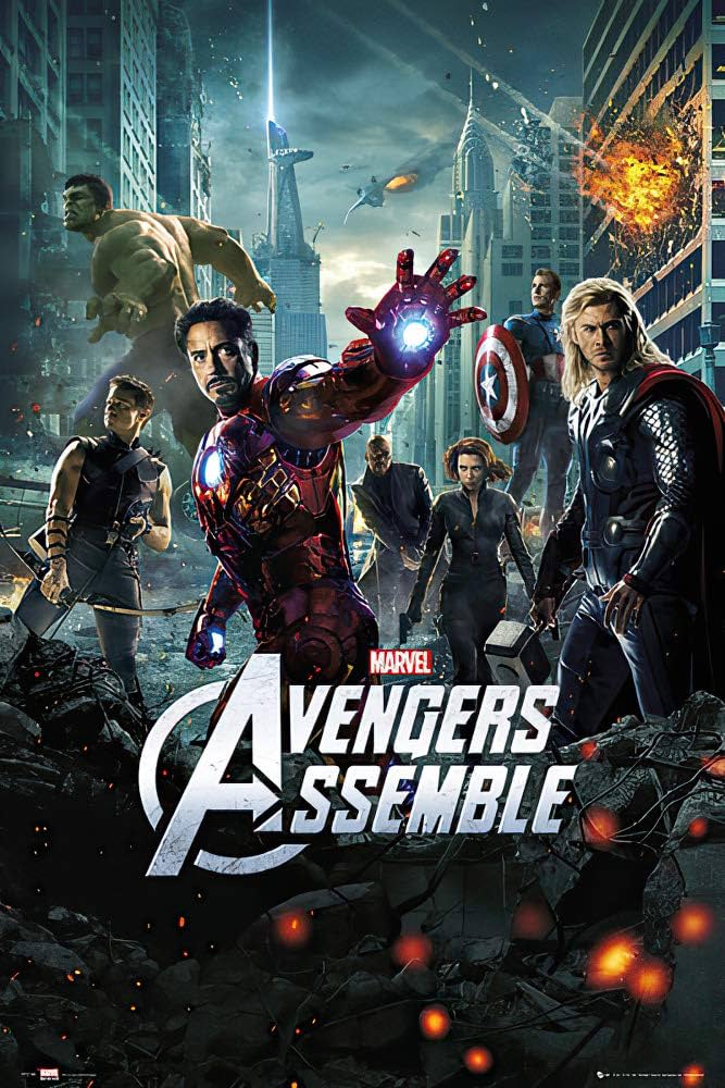 Amazon.co.jp: Marvel's The Avengers - 映画ポスター(レギュラー