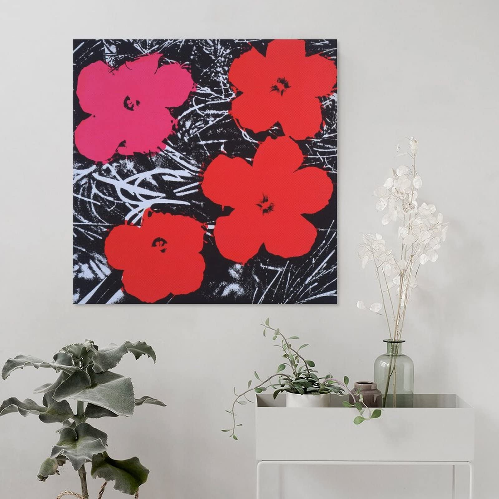 Amazon.co.jp: Andy Warhol アンディ・ウォーホル 《フラワー花