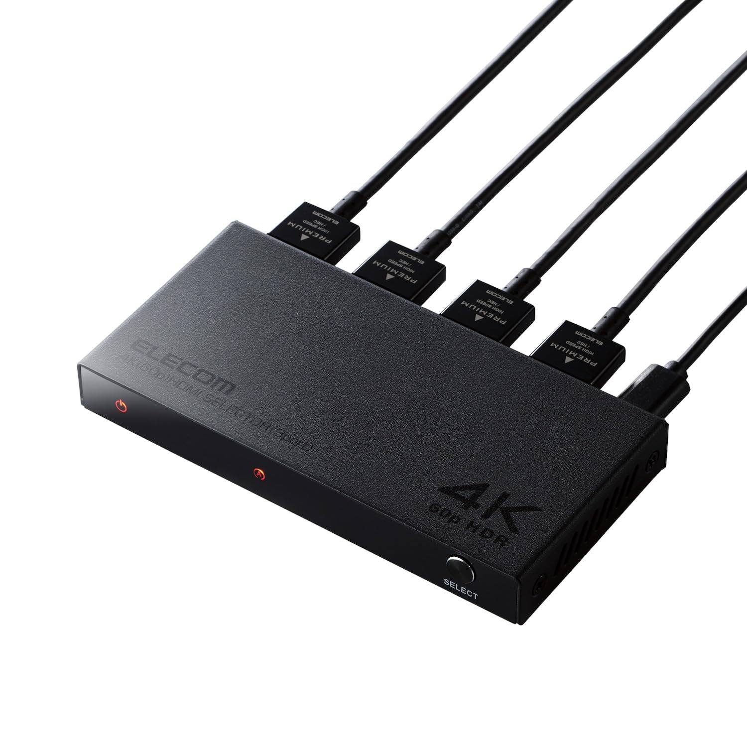 Amazon.co.jp: エレコム HDMI切替器 (セレクター) 3入力1出力 4K(4096