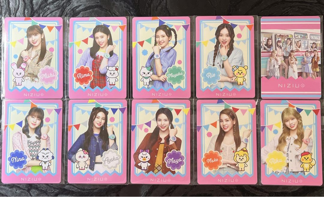 Amazon.co.jp: NiziU たまごっち 限定トレカ 特典 10枚セット : おもちゃ