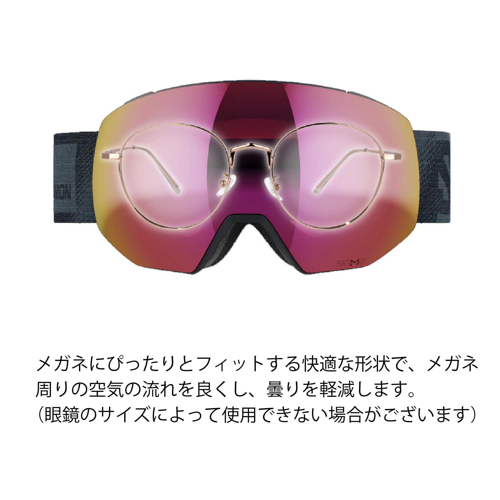 Amazon | [サロモン] スキー スノーボード ゴーグル RADIUM PRO SIGMA