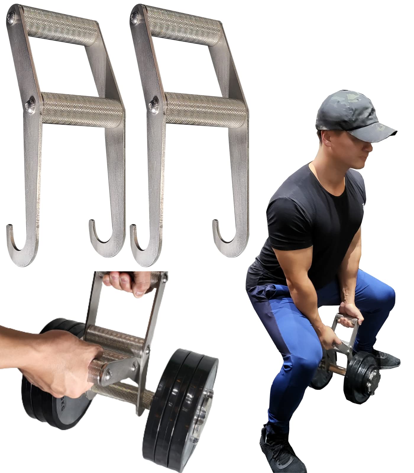 Amazon | GentlemanFitnessClub DDハンドル 2個セット ダンベル 懸垂