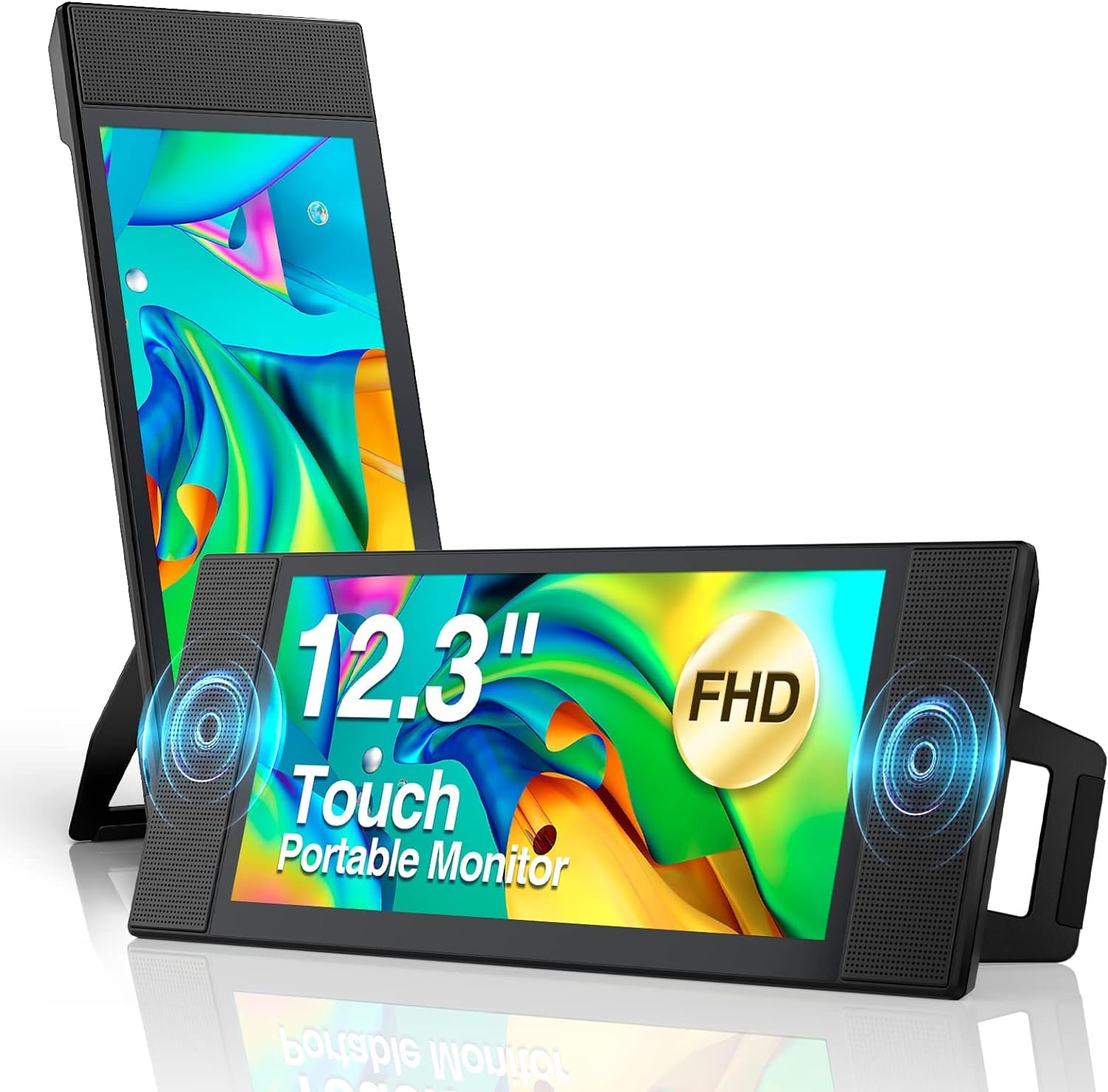 Amazon.co.jp: Kwumsy L1 モバイルモニター タッチパネル 12.3インチ