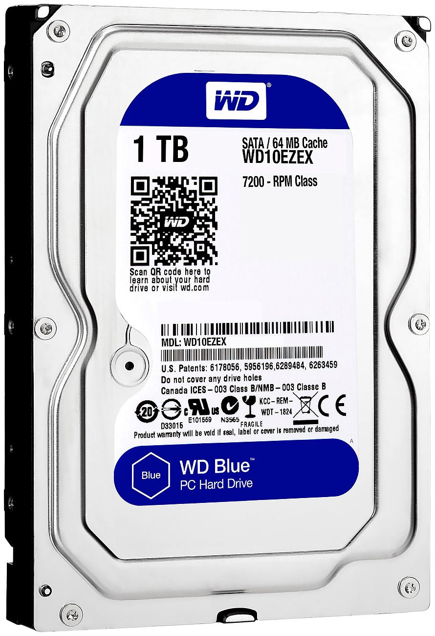 Amazon.com: Western Digital WD10EZEX 1TB 7.2K SATA 3.5 6GBPs Hard
