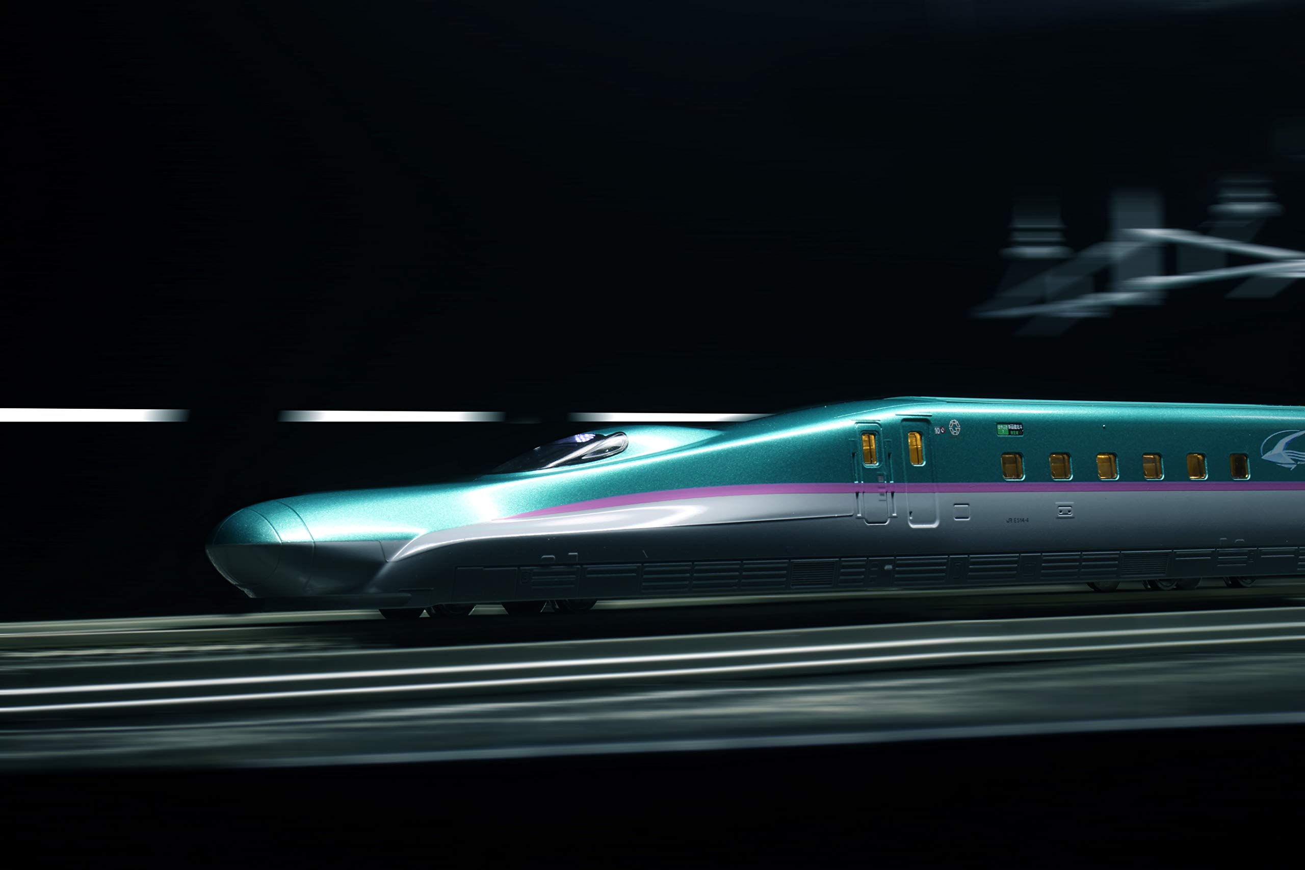 Amazon | カトー(KATO) Nゲージ E5系新幹線「はやぶさ」 基本セット 3