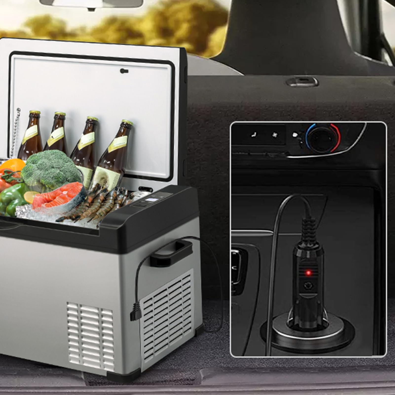 Amazon.co.jp: 車用冷蔵庫 DC 電源コード - ミニ冷蔵庫コード交換