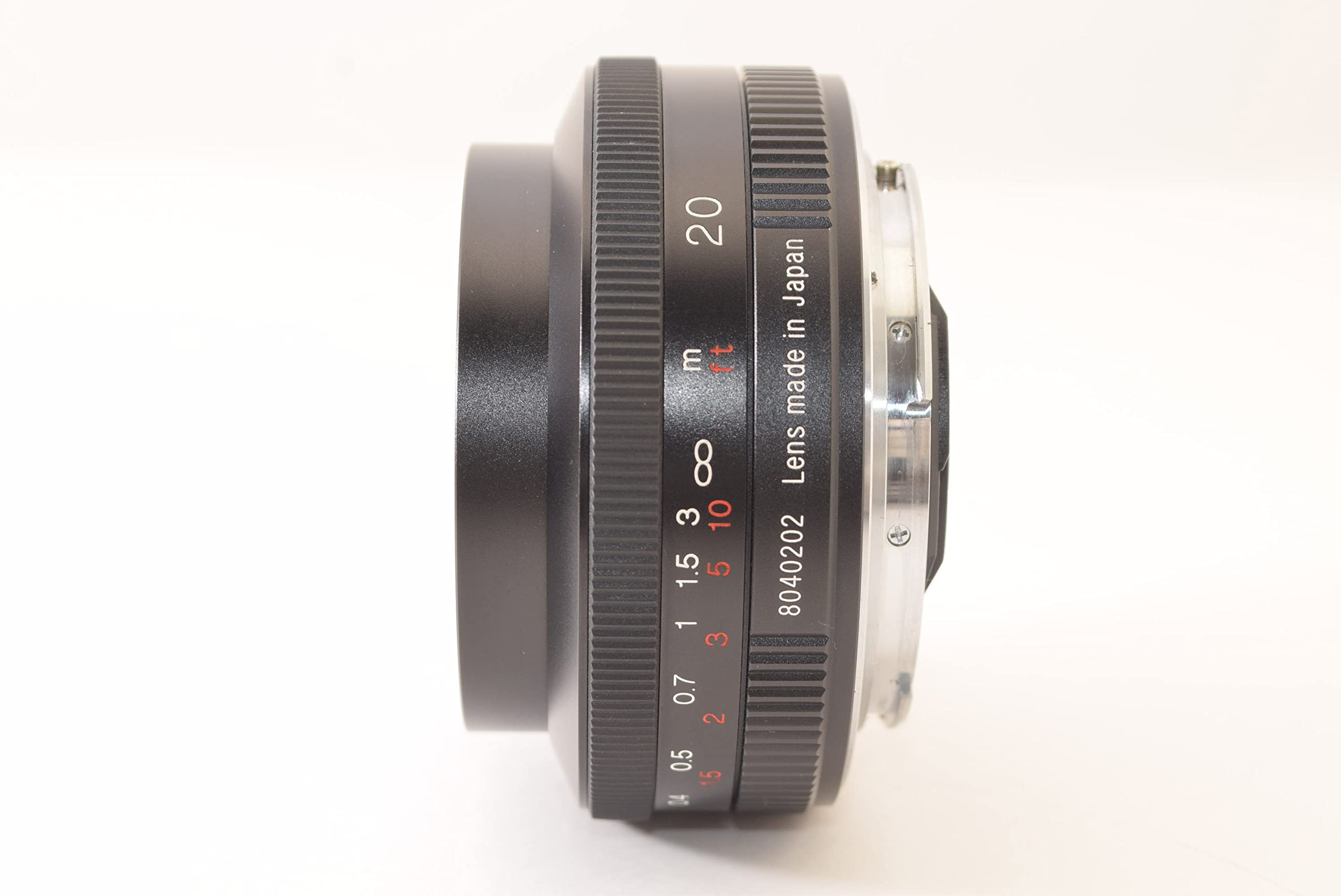 Amazon.co.jp: VoightLander 単焦点広角レンズ COLOR SKOPAR 20mm F3.5