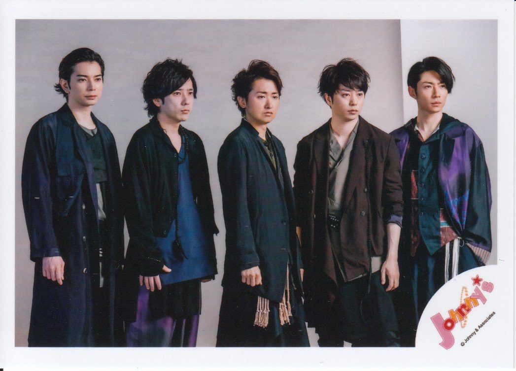 Amazon.co.jp: arashi 嵐 mini公式写真（L判の半分サイズ）MIA00001