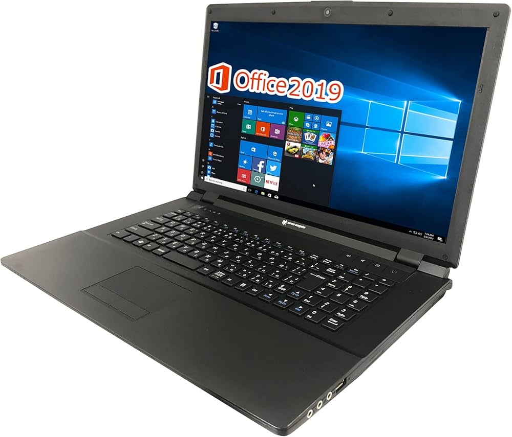 Amazon.co.jp: 【整備済み品】 MOUSE W170HN/17型フルHD/MS Office