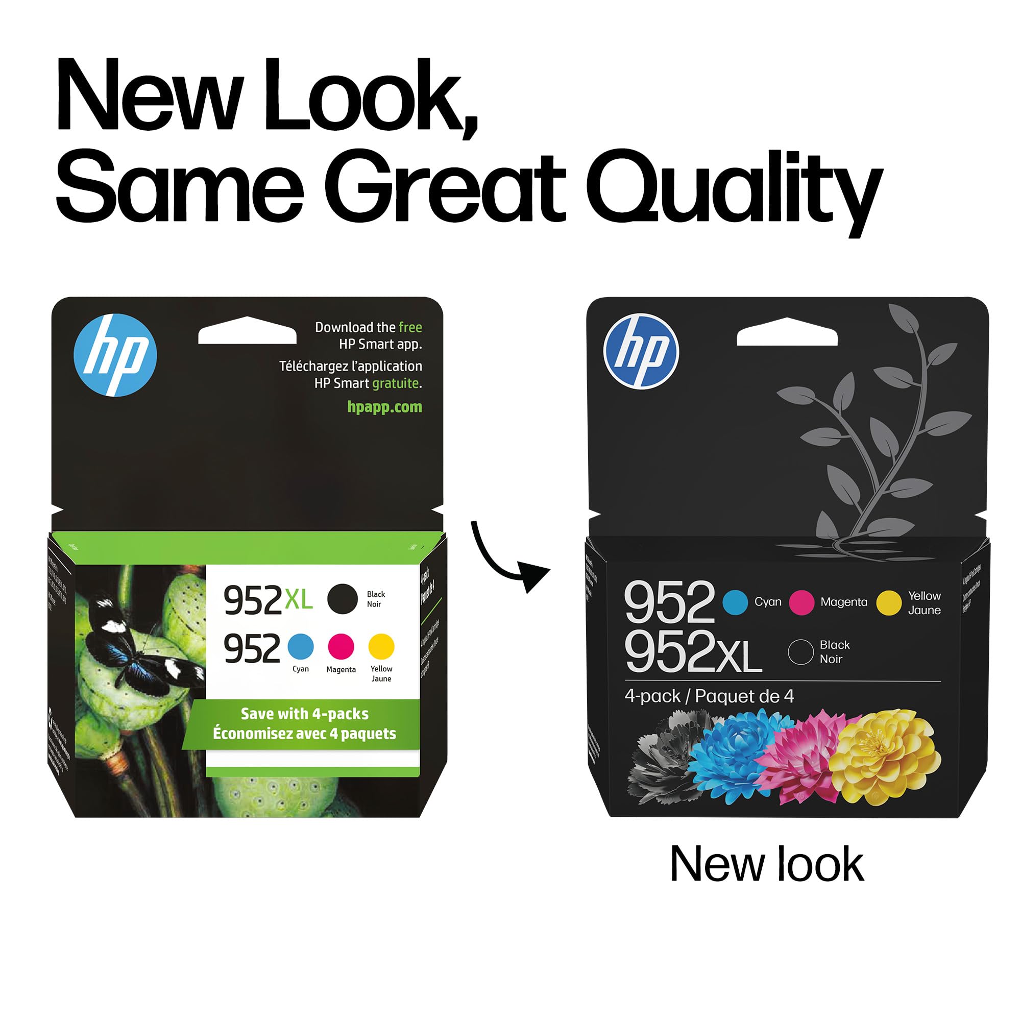 HP 952 / 952XL (N9K28AN) Ink Cartridges (Cyan Magenta Yellow Black