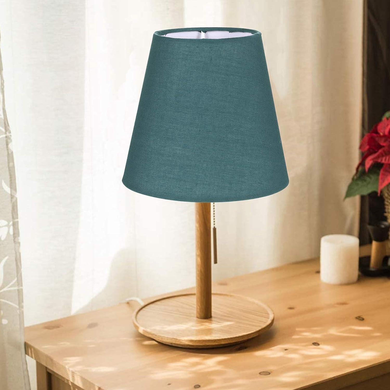 Amazon.co.jp: ランプシェード 布 交換用 ホルダー式 電気スタンド