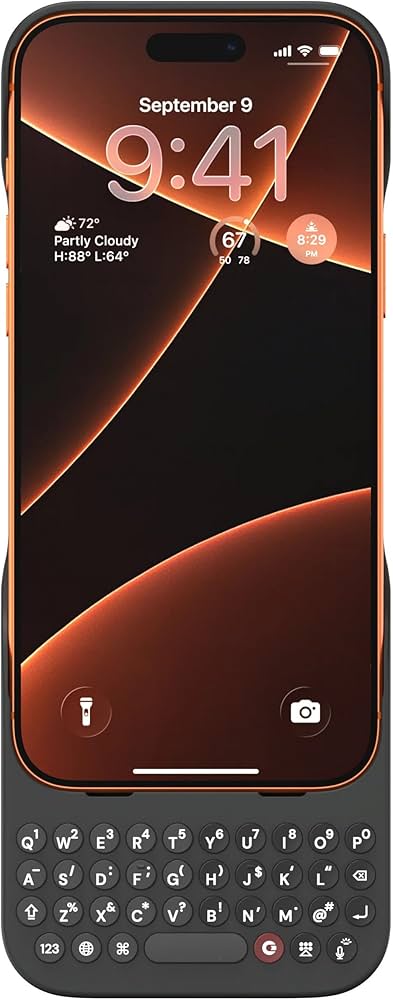 Amazon.co.jp: Clicks(クリックス) iPhone 17 / 17 Pro用 キーボード