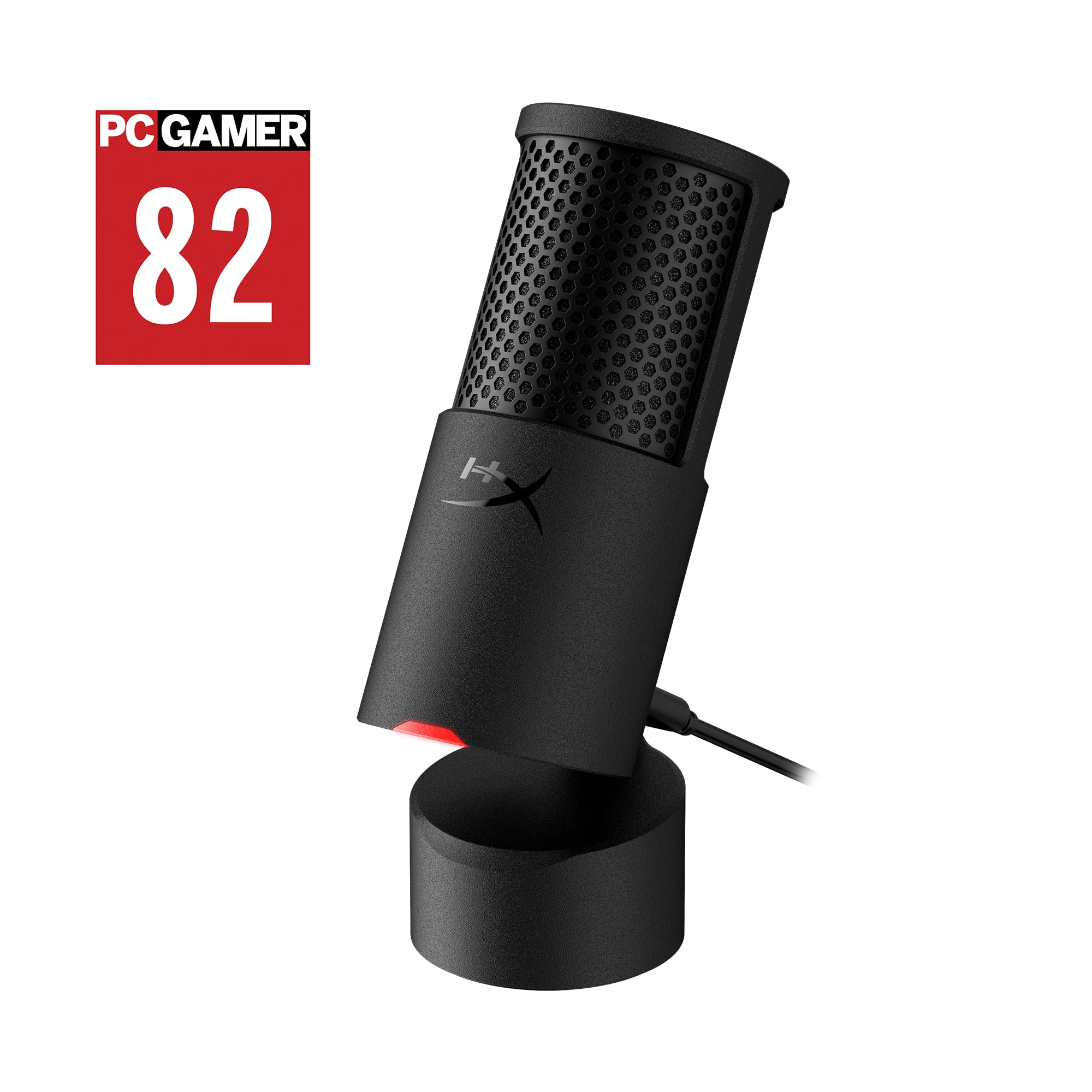 Amazon.com: HyperX SoloCast 2 – Gaming USB Condenser Mic for PC
