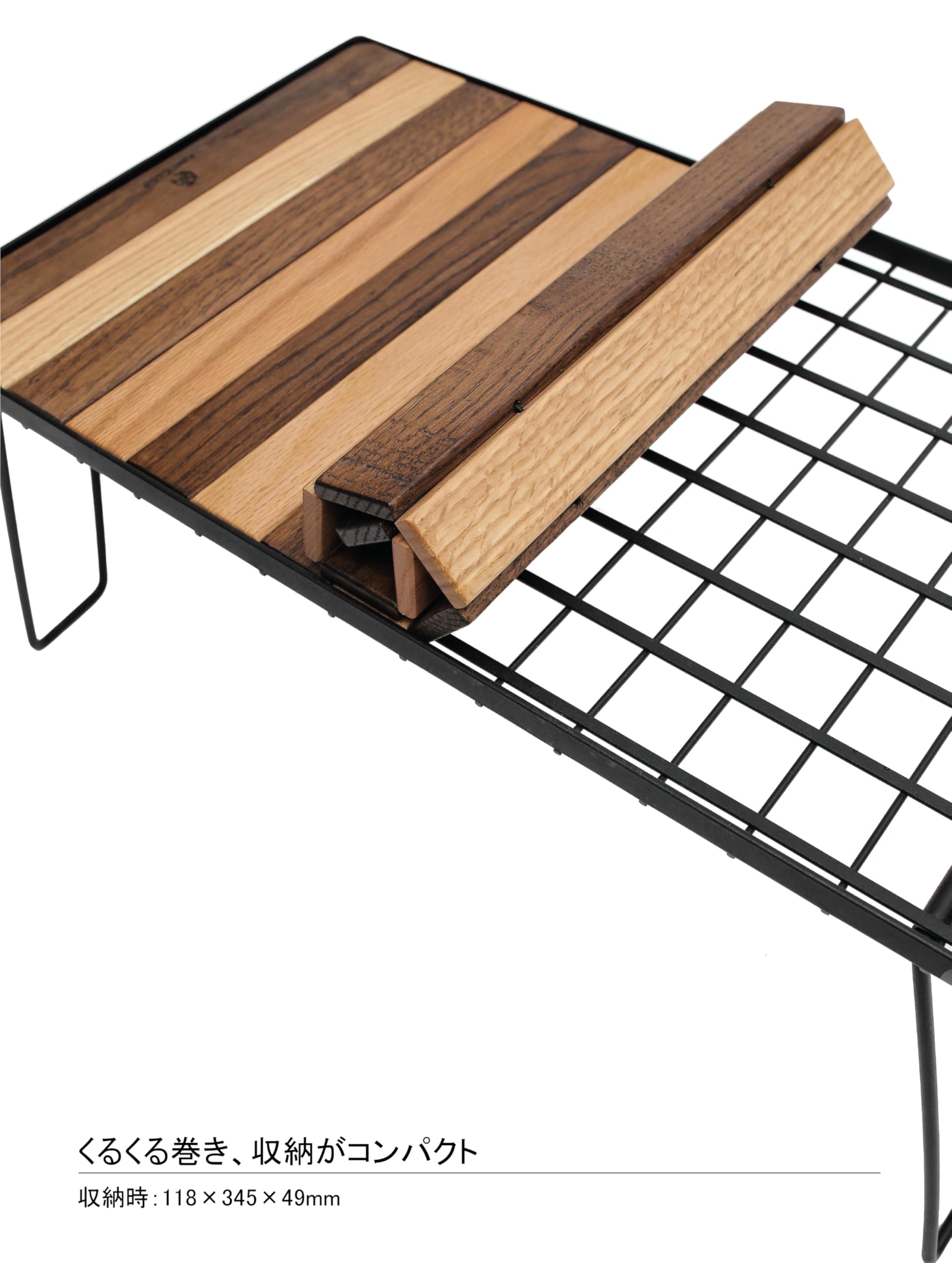 Amazon.co.jp: KIMICAMP フィールドラック 天板 木製 おしゃれ