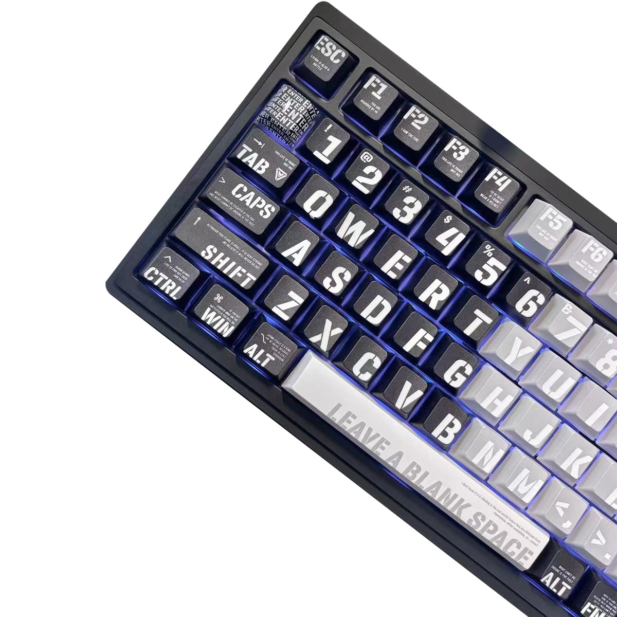 Amazon.com: daixiahu Raving Theme 157 Key PBT Keycaps Cherry