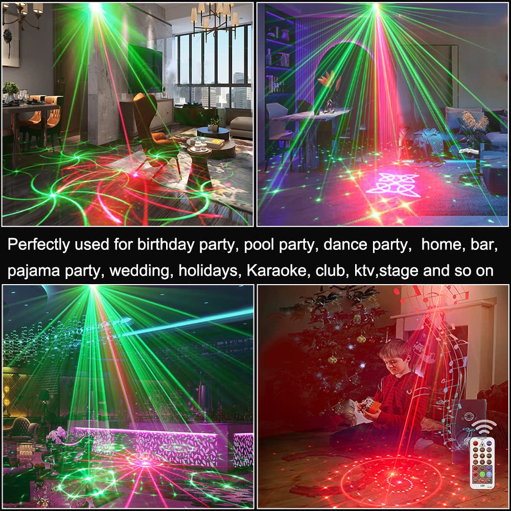 Amazon.co.jp: パーティーライトディスコライトdj機器, SPOOBOOLA舞台