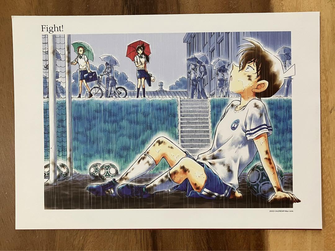 Amazon.co.jp: コナン 工藤新一 怪盗キッド 複製原画柄 カラーイラスト