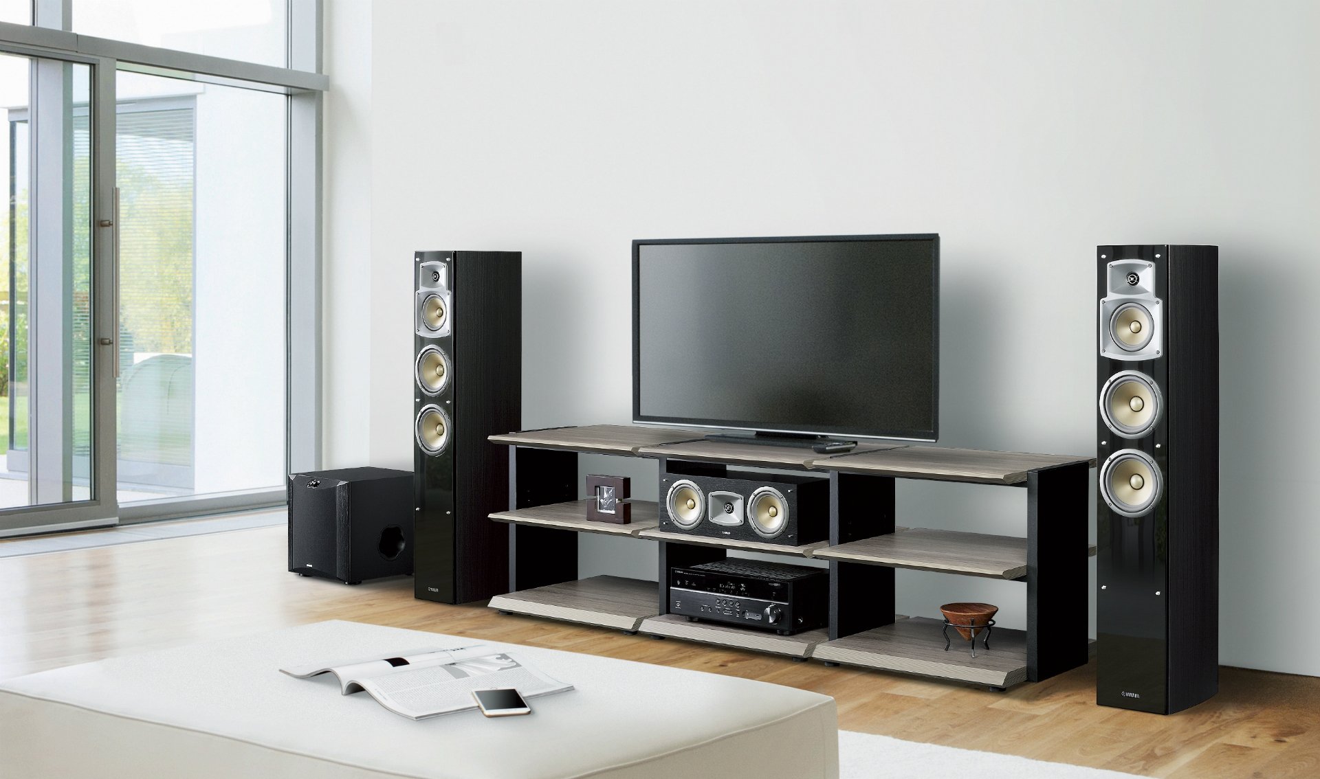 Amazon.co.jp: ヤマハ フロア型スピーカー ハイレゾ音源対応 (1台