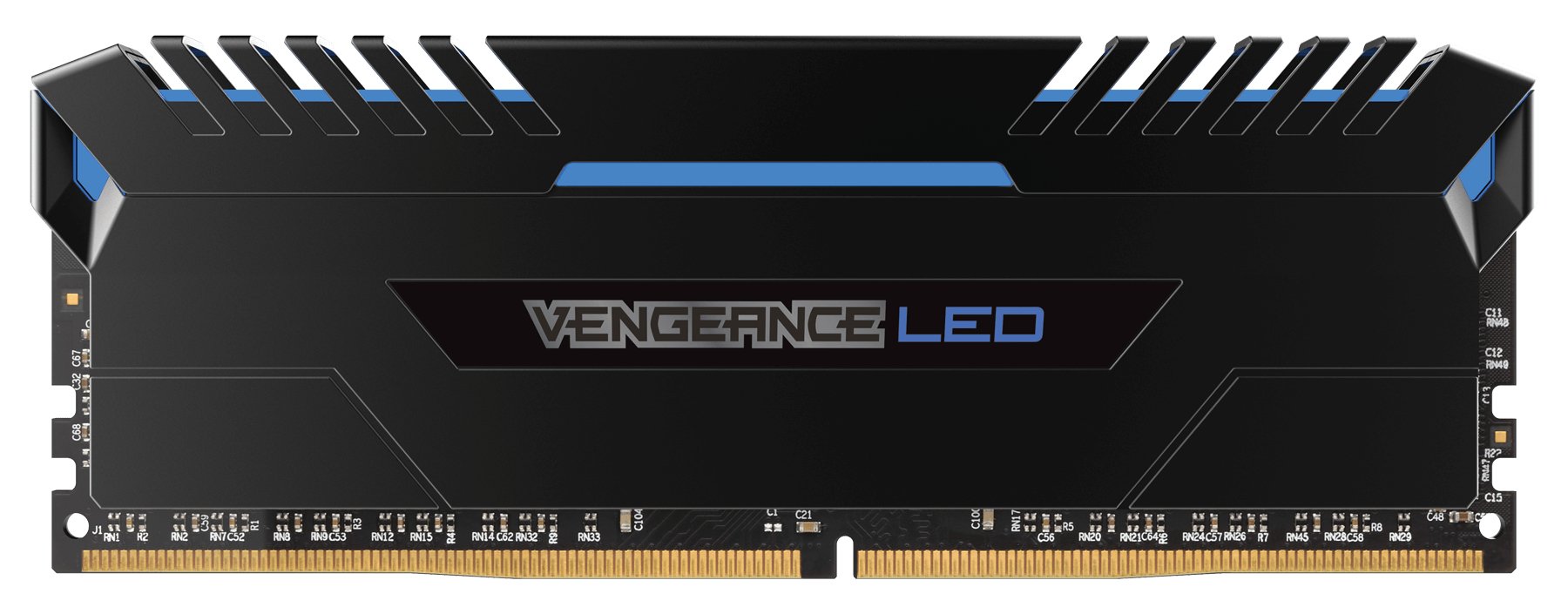 Amazon | CORSAIR Vengeance Blue LED DDR4 3000Mhz 32GB (8GBx4