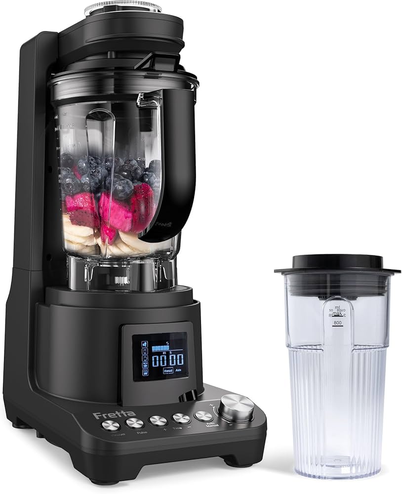 Amazon | Fretta 真空ミキサー 真空ブレンダー 1500m l 大容量