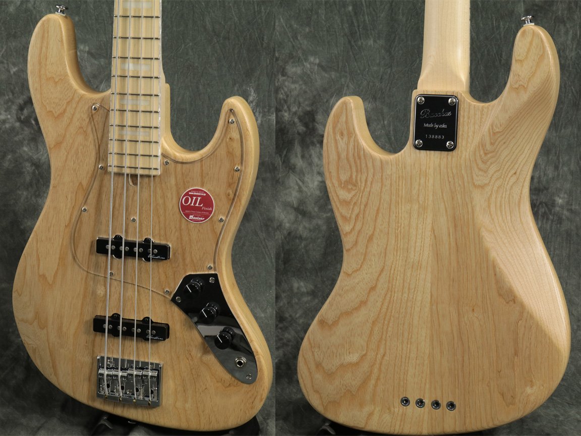 Amazon | Bacchus WOODLINE 417/M NA O エレキベース バッカス
