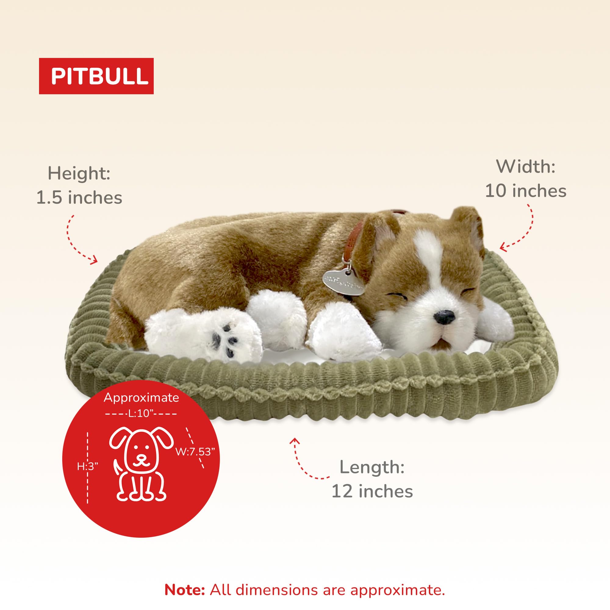 Amazon.co.jp: Perfect Petzzz オリジナル Petzzz Pit Bull リアル