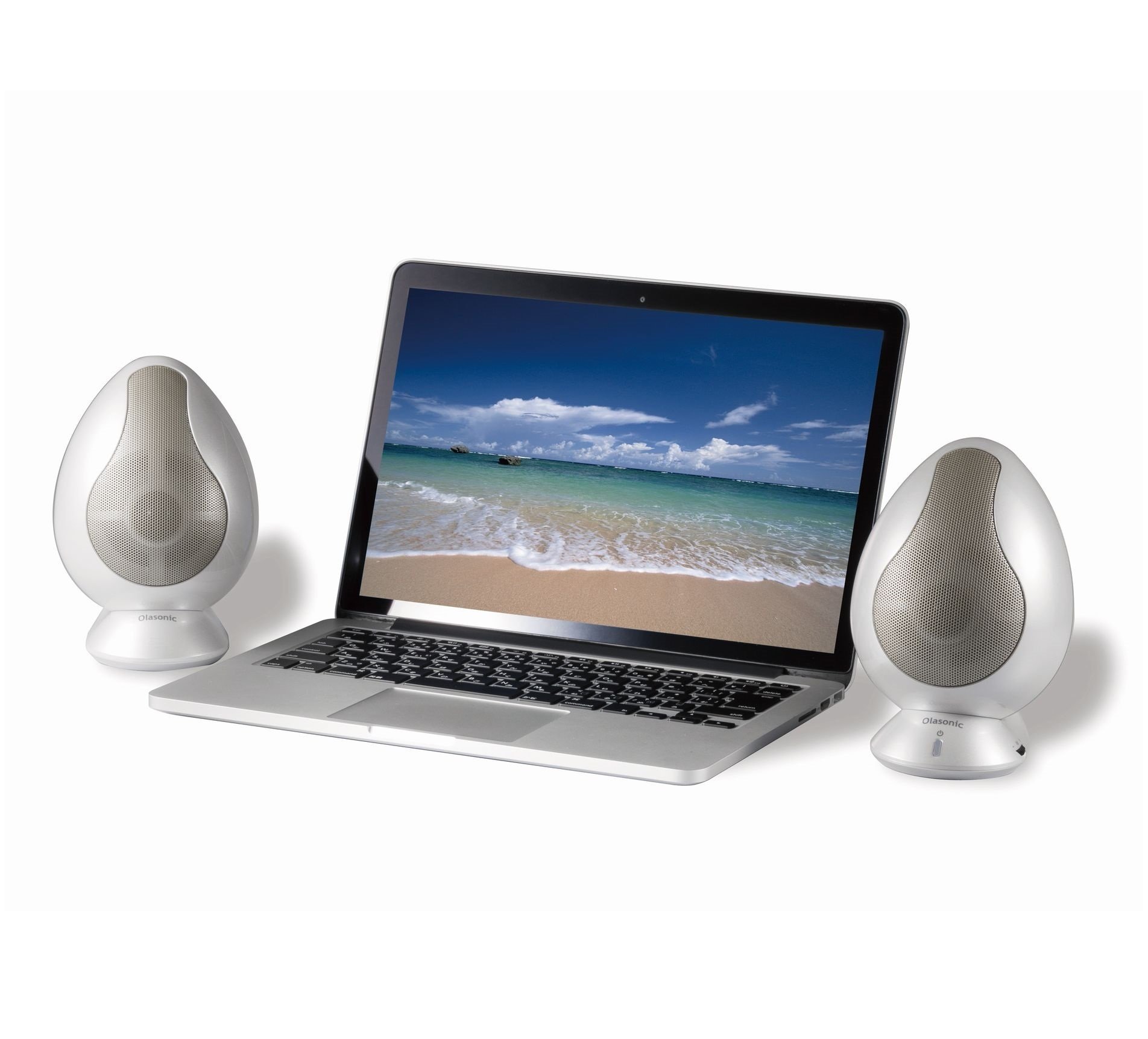 Amazon.co.jp: Olasonic USBパワードスピーカー (パールホワイト) TW
