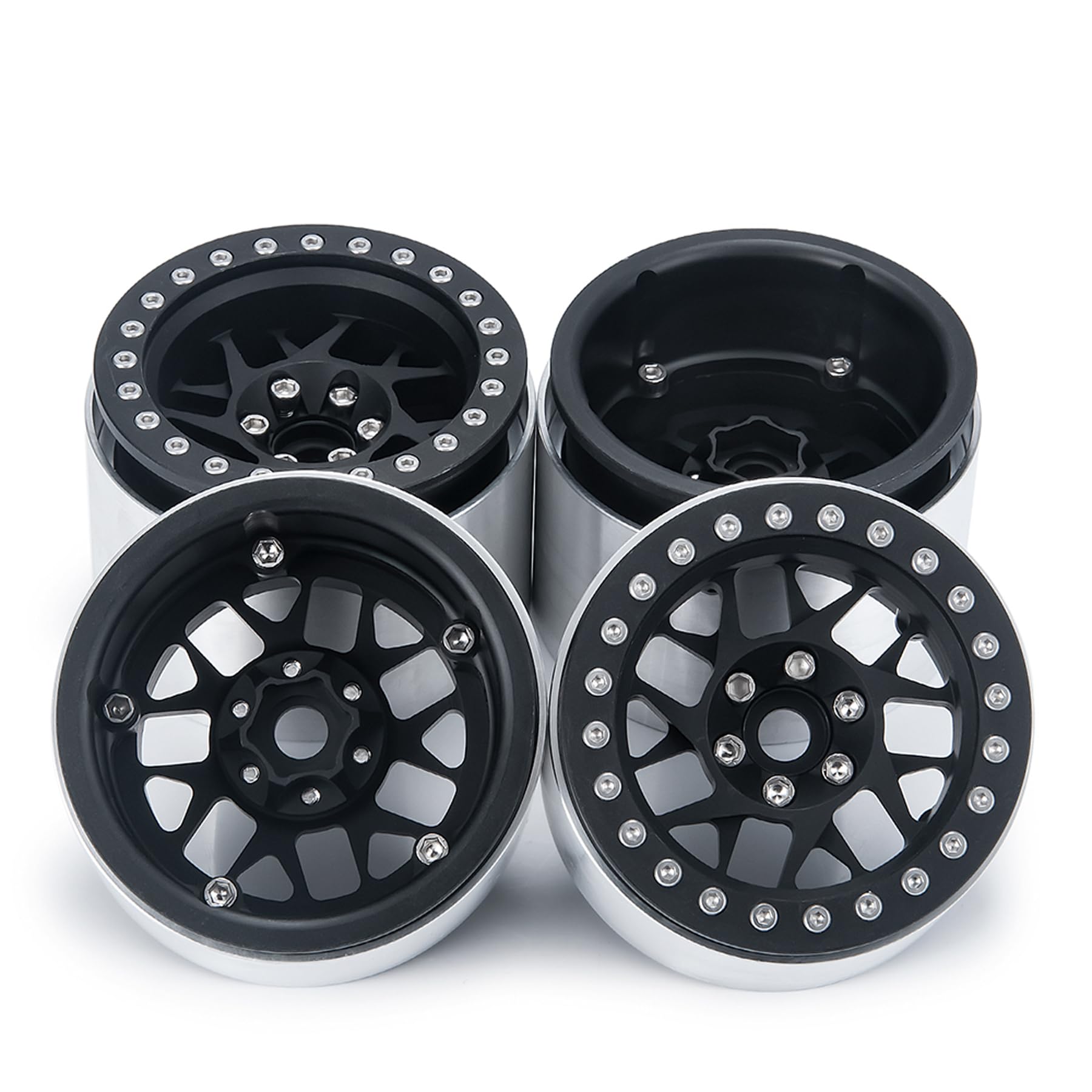 Amazon | TRX4 2.2 ビードロックホイール 4個 1/10 RCクローラー 2.2