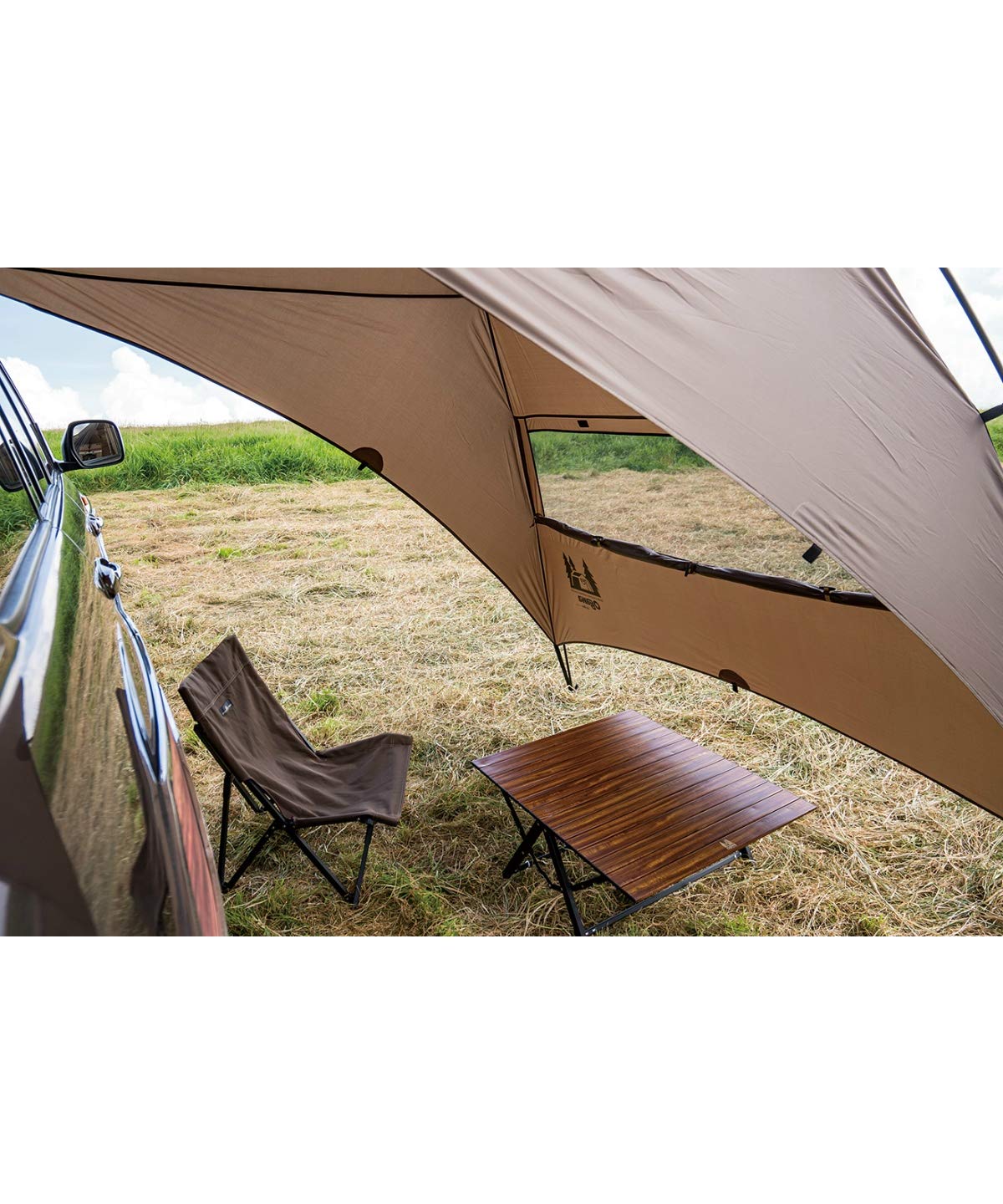 Amazon.co.jp: ogawa 2334 Outdoor Camping Tarp Car Side Tarp AL-2