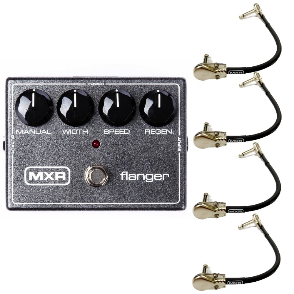 Amazon.com: MXR M117R Flanger Guitar Effects Pedal Bundle with 4