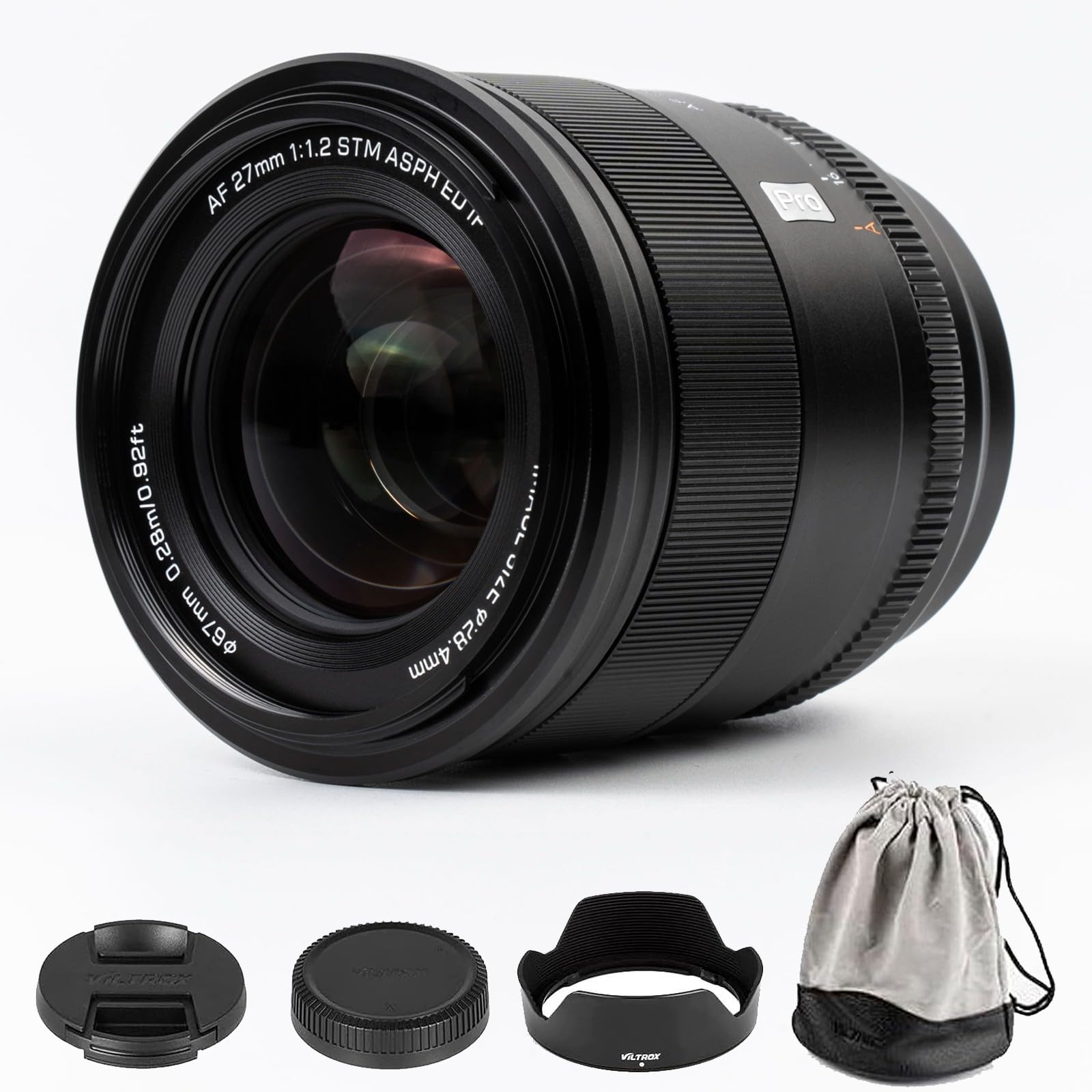Amazon.com : VILTROX 27mm f/1.2 F1.2 Pro XF Mount APS-C Portrait