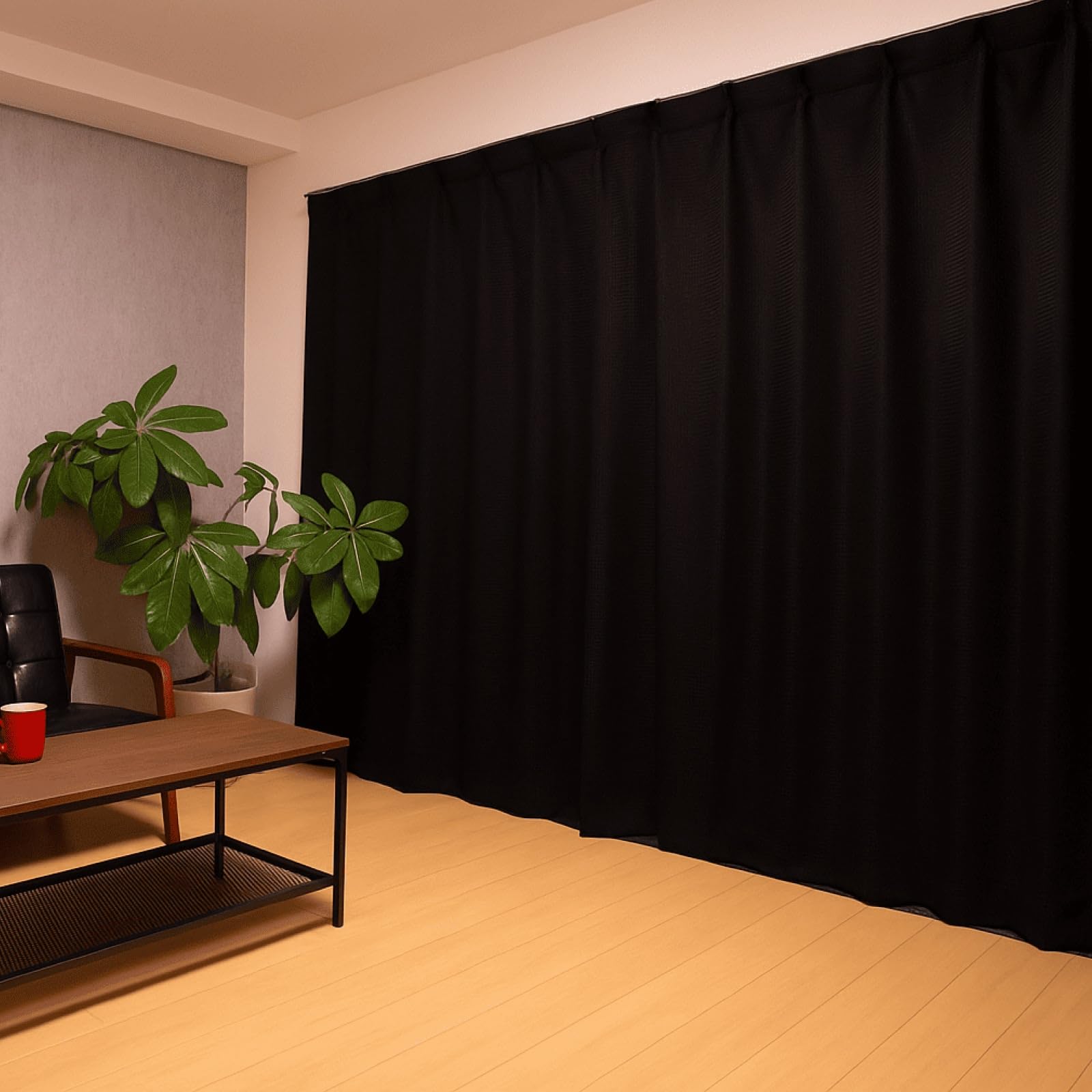 Amazon｜ピアリビング コーズ 防音カーテン (幅110cm×丈200cm
