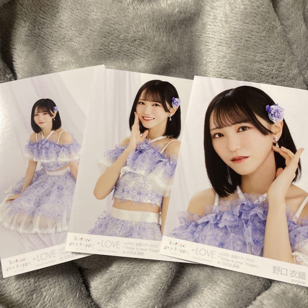 Amazon.co.jp: イコラブ 野口衣織 生写真 武道館 コンプ ツアー衣装 X