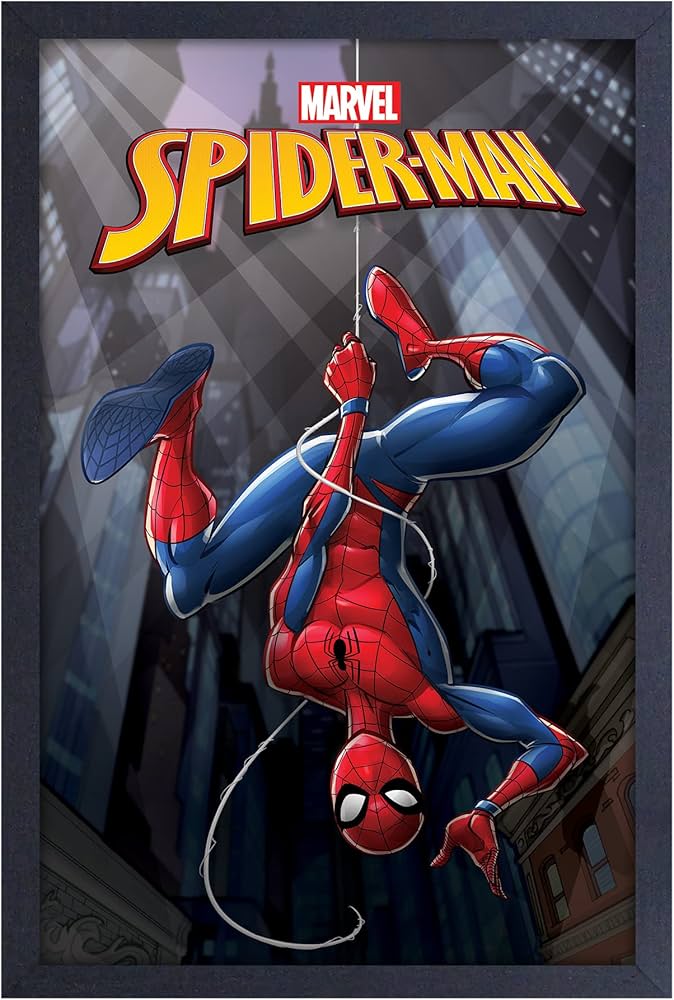 Amazon.co.jp: ピラミッド・アメリカ スパイダーマン 逆さま フレーム
