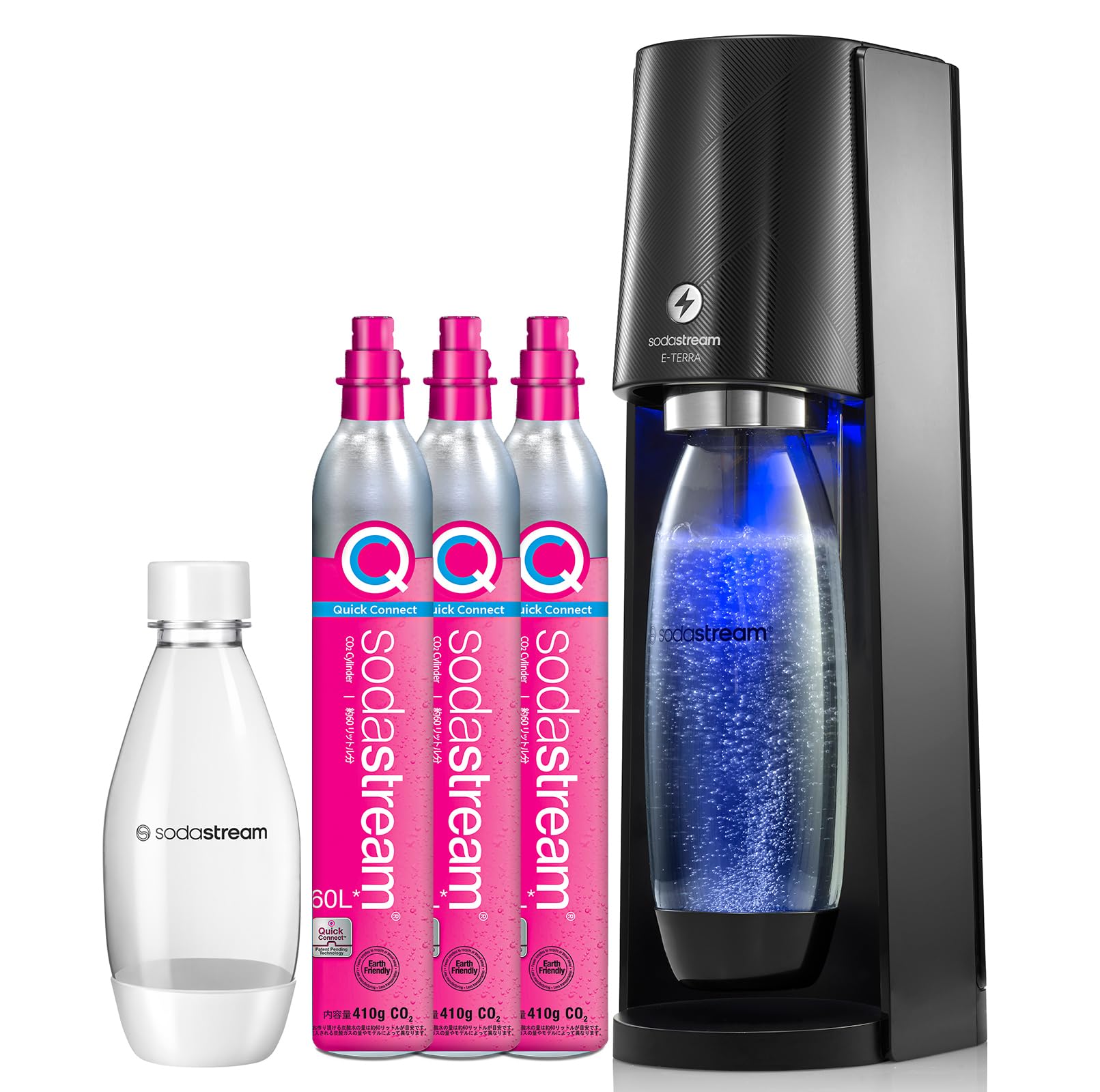 Amazon | [公式] ソーダストリーム E-TERRA(E-テラ) スターターキット