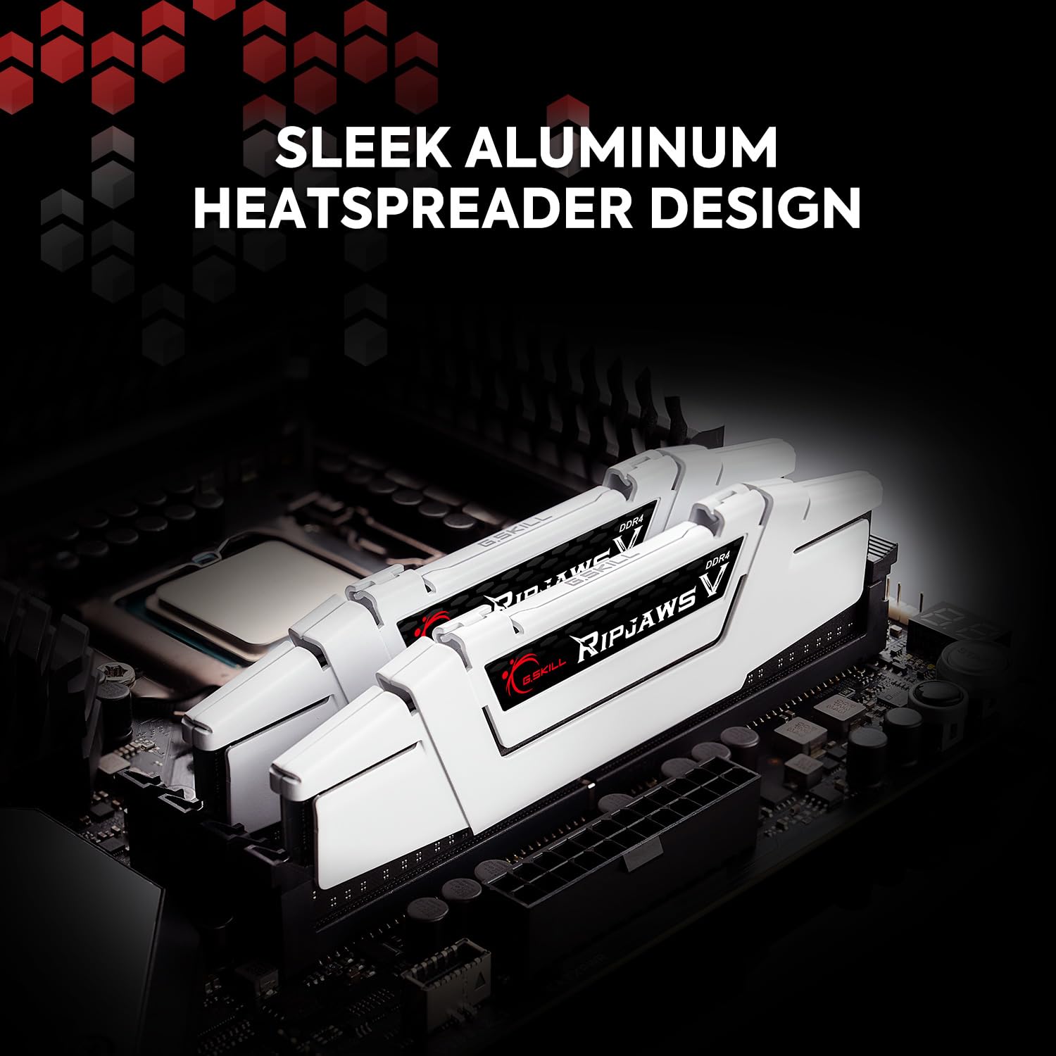 Amazon | [G.Skill] [16GB (2 x 8GB) Ripjaws V Series DDR4 PC4-25600