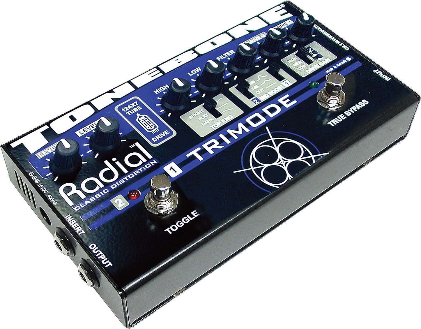 Amazon | Radial ラジアル 2CH真空管ディストーション Tonebone