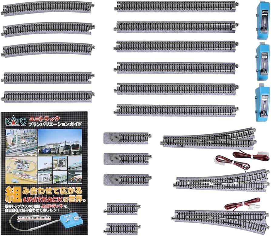 HOゲージ KATO ユニトラック多数 直線・曲線・ポイント等 ジャンク