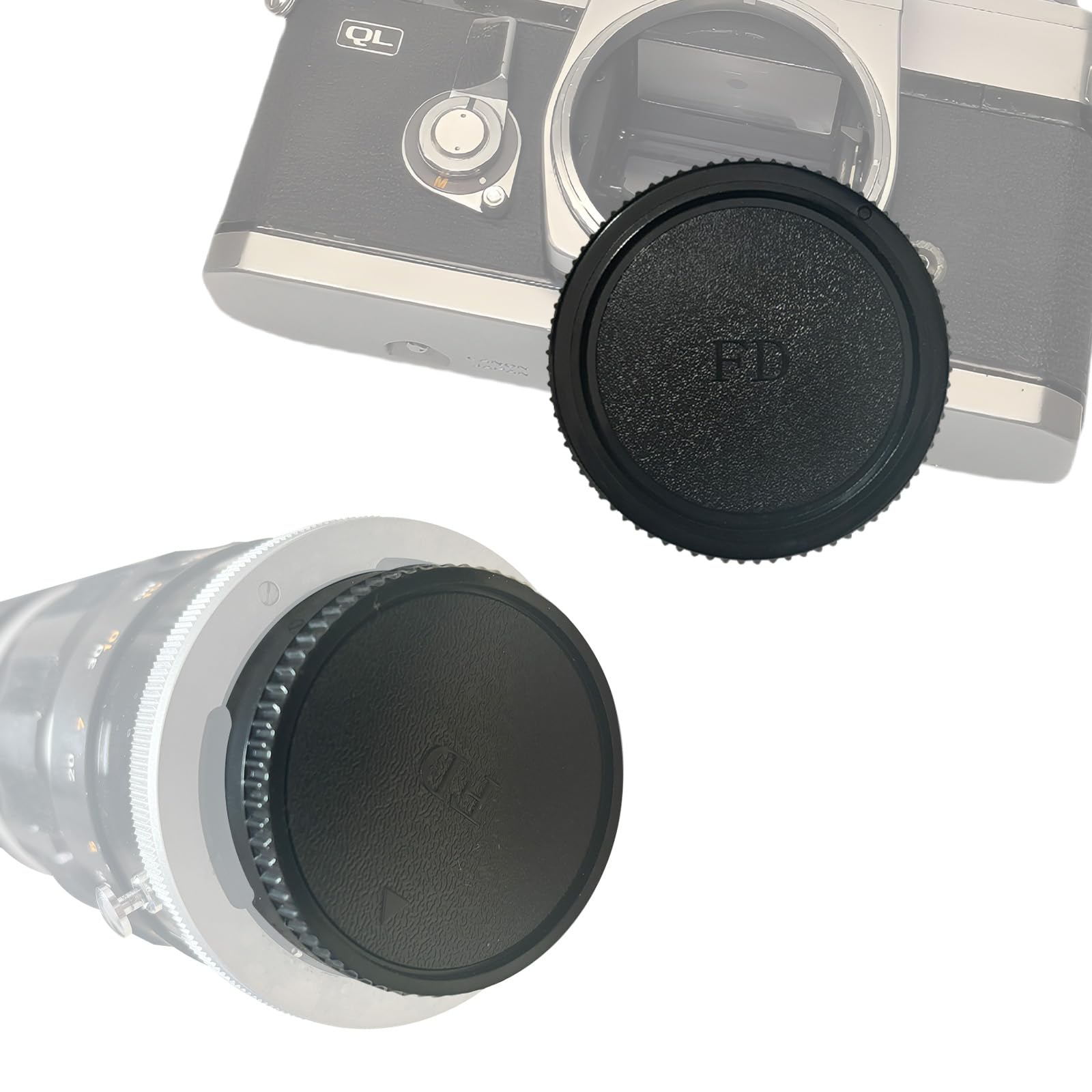 Amazon | FDカメラボディとリアレンズキャップ、AE-1P F-1 AV-1 A-1 AE